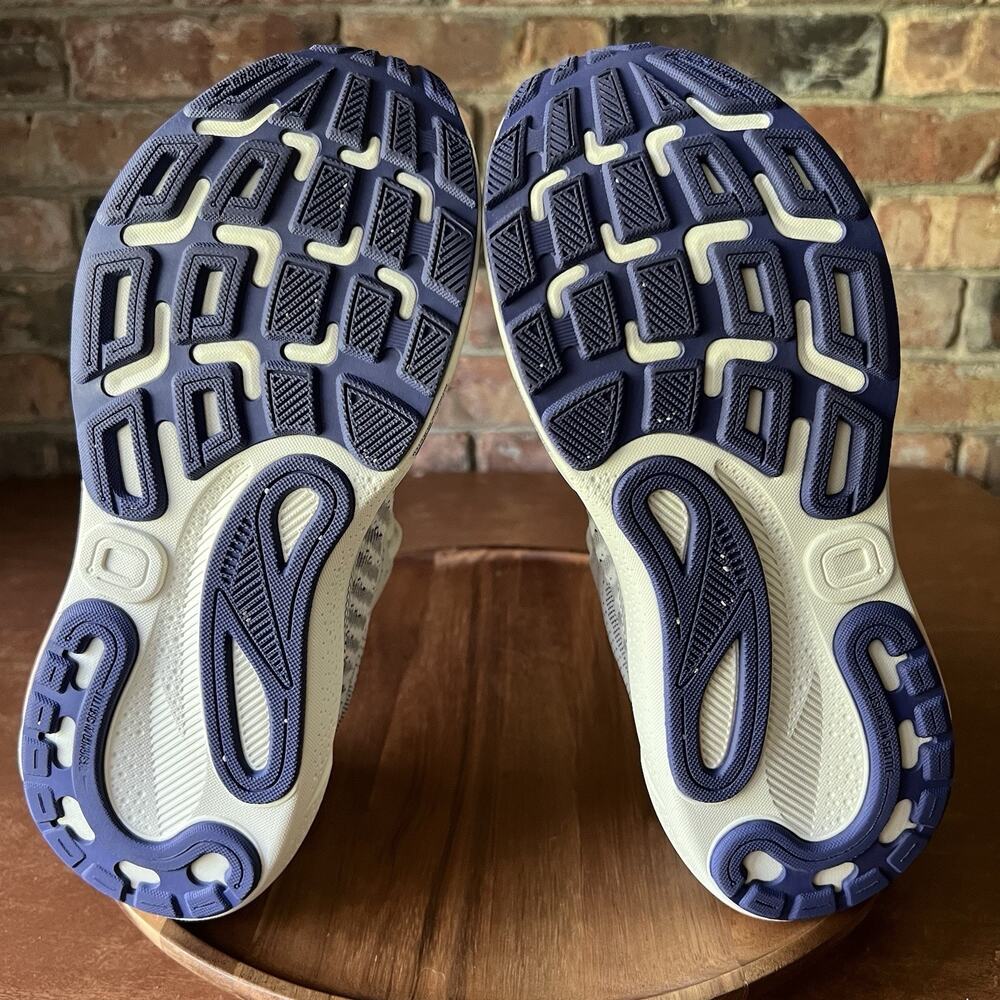 Brooks Adrenaline GTS 24 Road Running Grey Blue Peach Women's 9.5 Shoes Sneakers - Picture 6 of 16